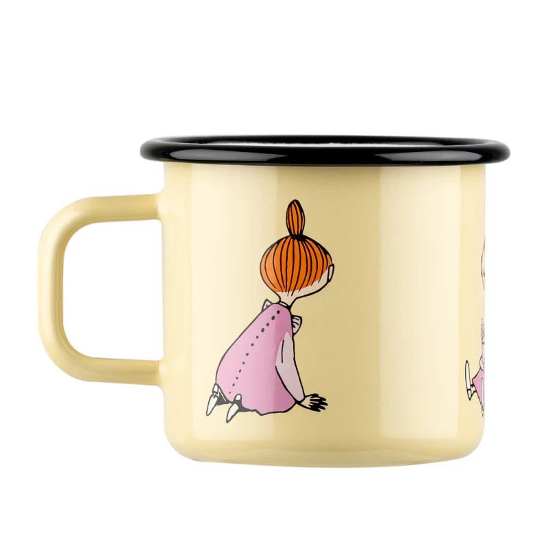 Kubek emaliowany 370ml Mimbla (żółty) Muurla - Image 3