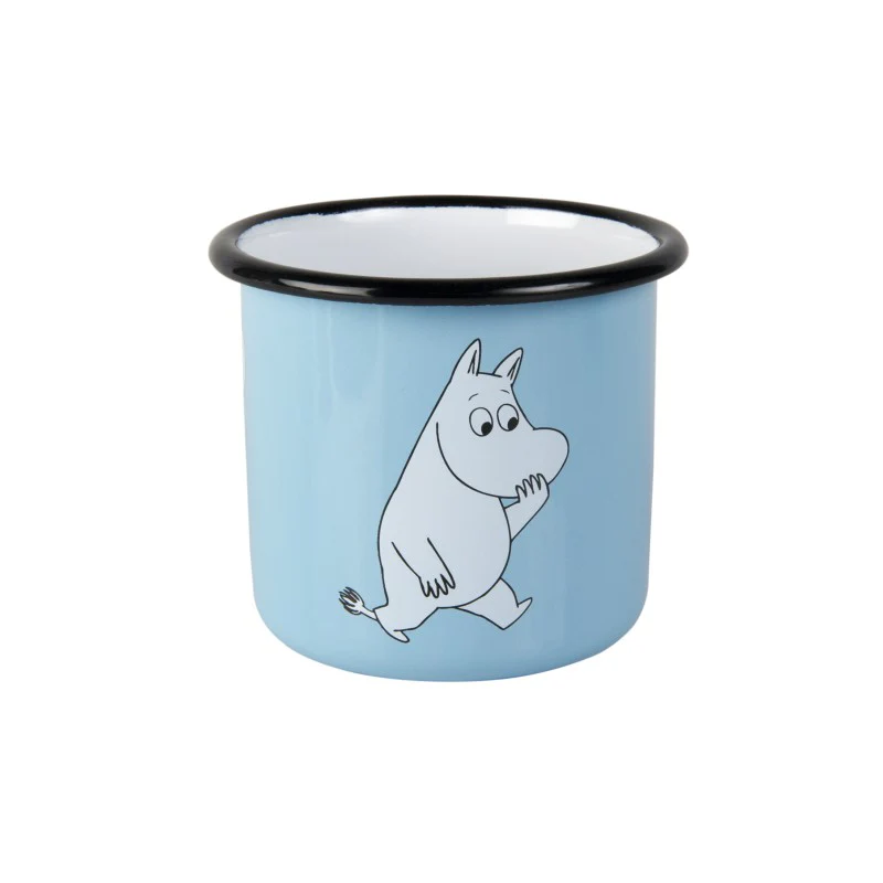 Kubek emaliowany 250ml Muminek (jasnoniebieski) Muurla - Image 3