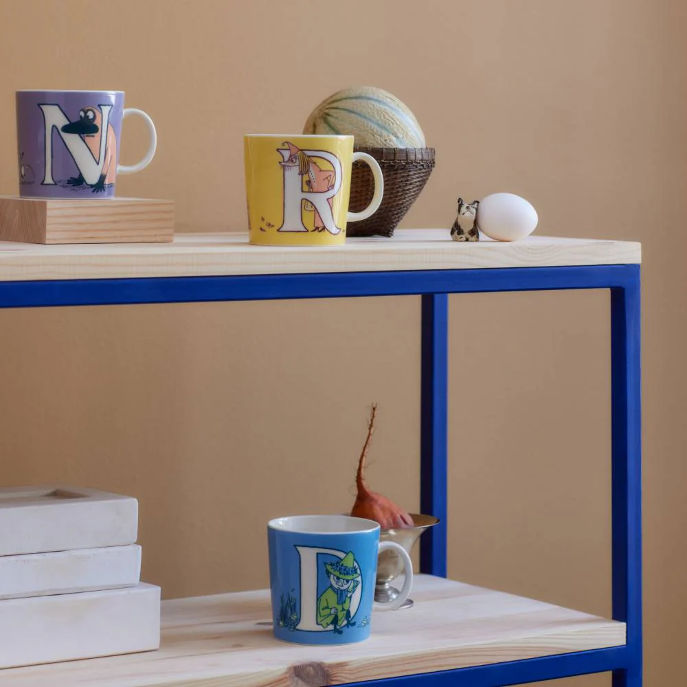 Kubek porcelanowy 400ml Muminki ABC Filifionka "R" Moomin Arabia - Image 3