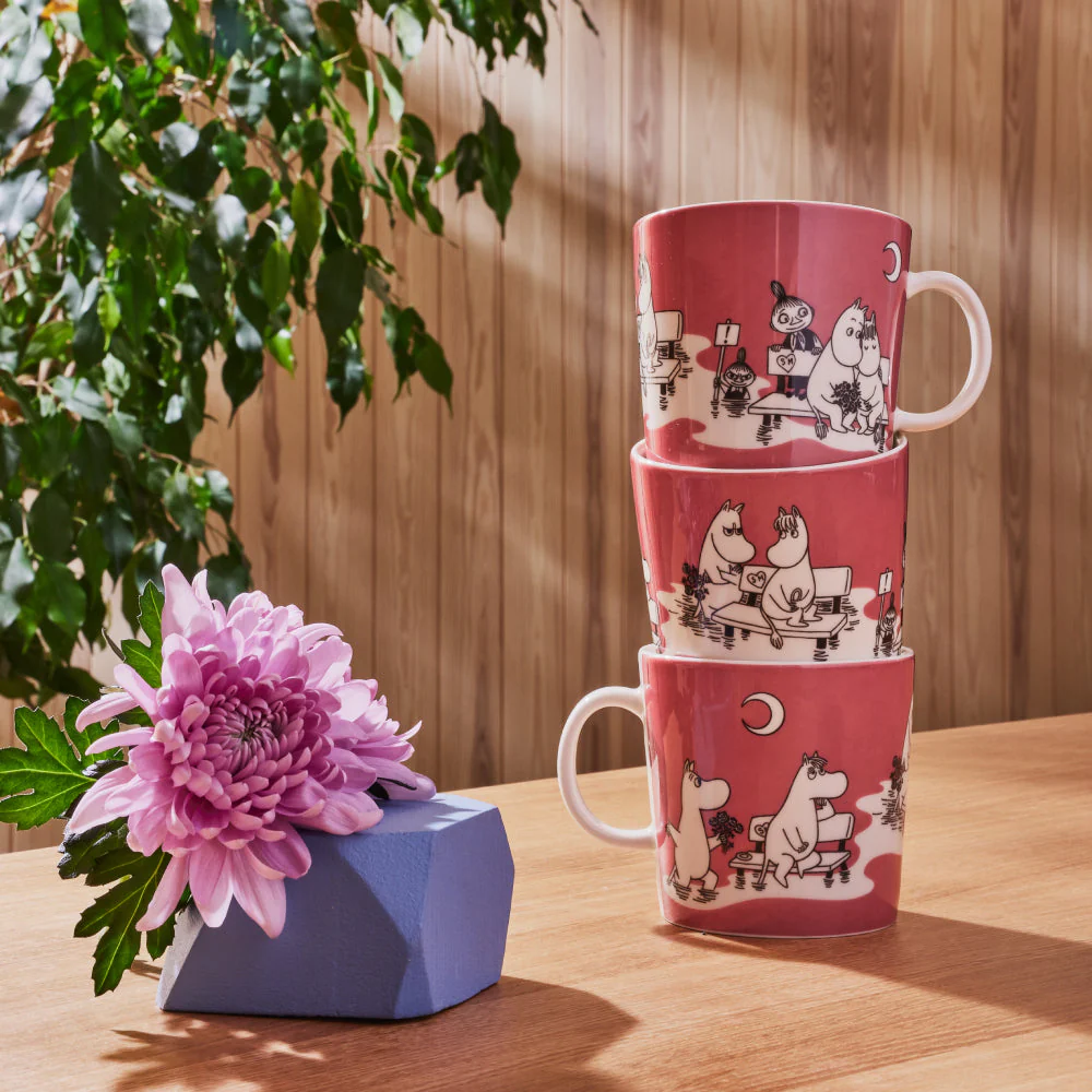 Kubek porcelanowy 400ml Muminki Rose Moomin Arabia - Image 4