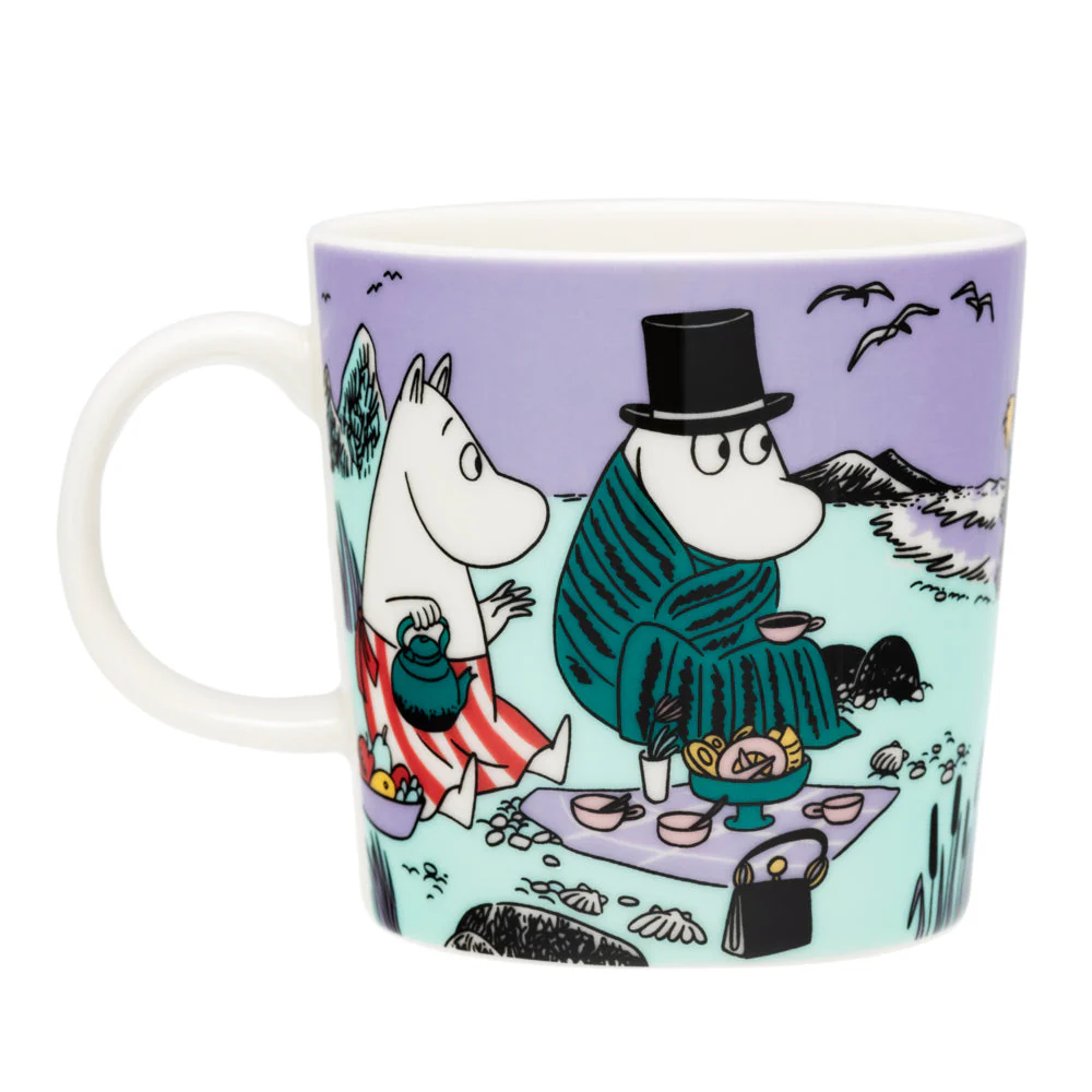 Kubek porcelanowy 300ml Lato 2025 Beach Day Moomin Arabia - Image 2