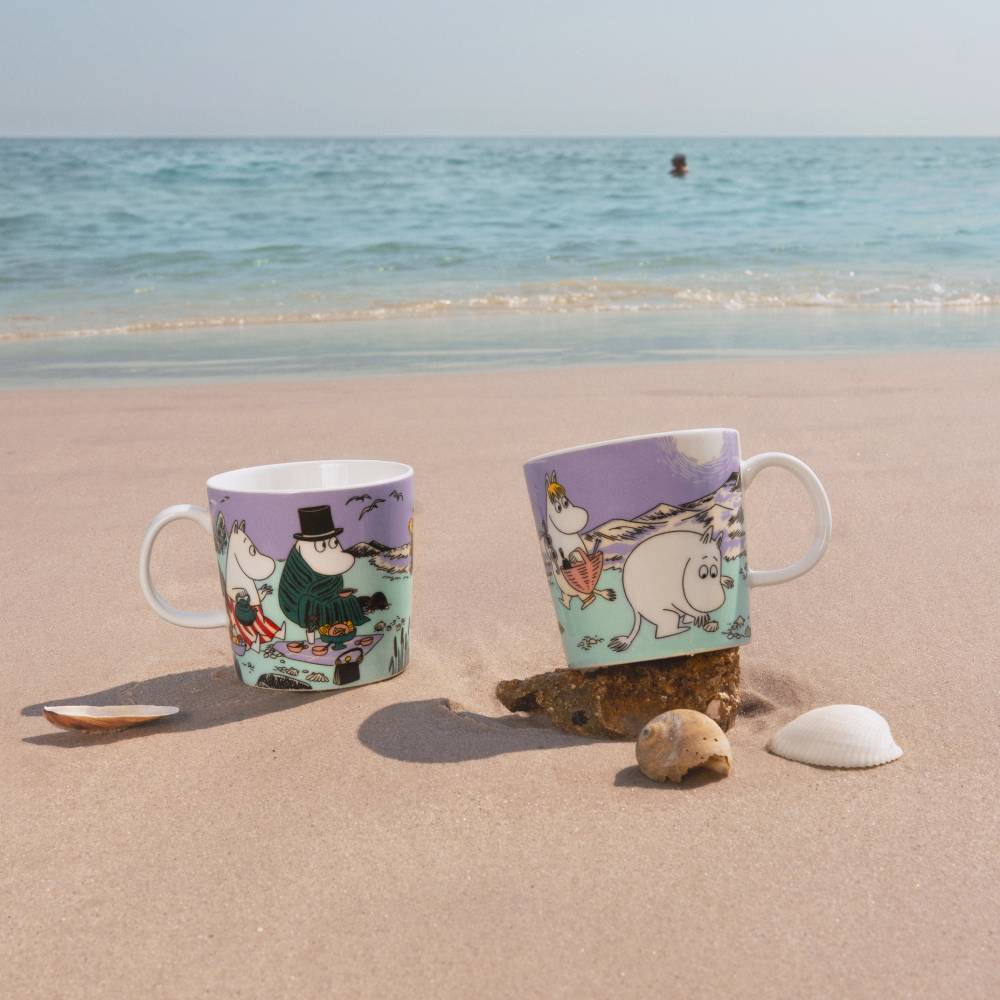 Kubek porcelanowy 300ml Lato 2025 Beach Day Moomin Arabia - Image 4