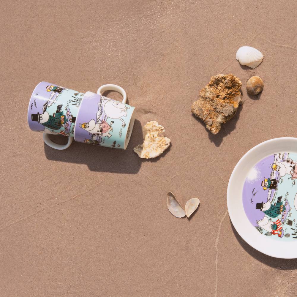 Kubek porcelanowy 300ml Lato 2025 Beach Day Moomin Arabia - Image 5
