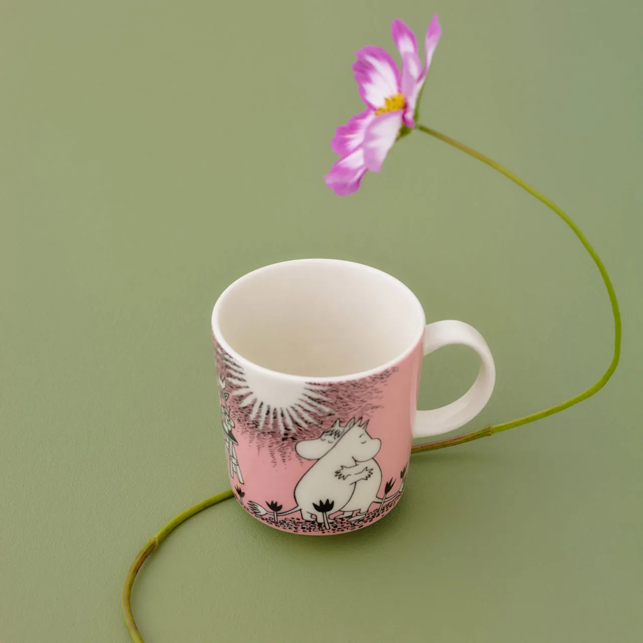 Kubek porcelanowy 300ml Love jubileuszowy - Moomin Arabia - Image 2