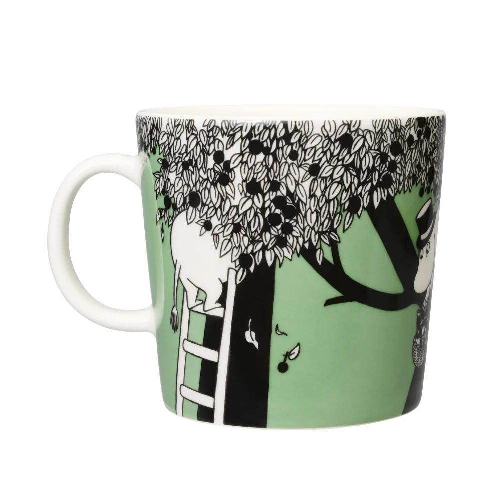 Kubek porcelanowy 400ml Tata Muminka Moomin Arabia oraz kawa mielona 250g Bergstrands - Image 3