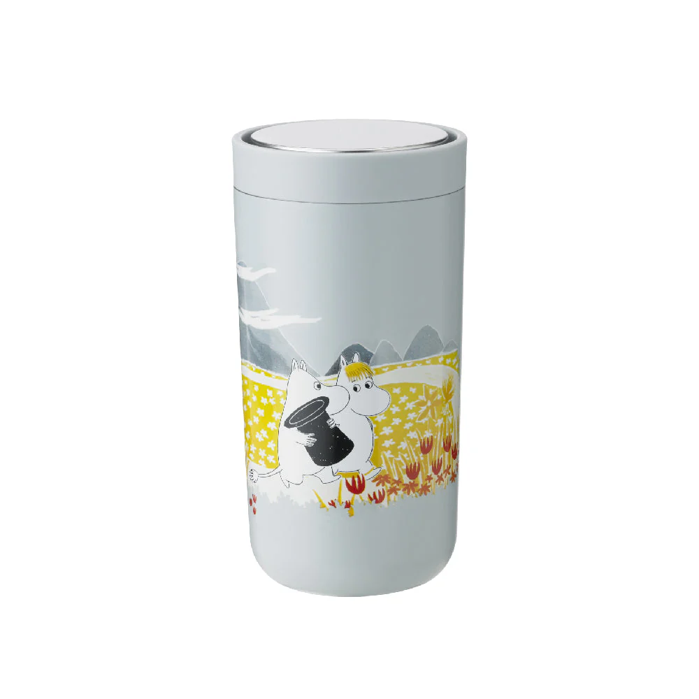 Kubek termiczny 0,2l Muminki Soft Sky - Stelton - Image 2