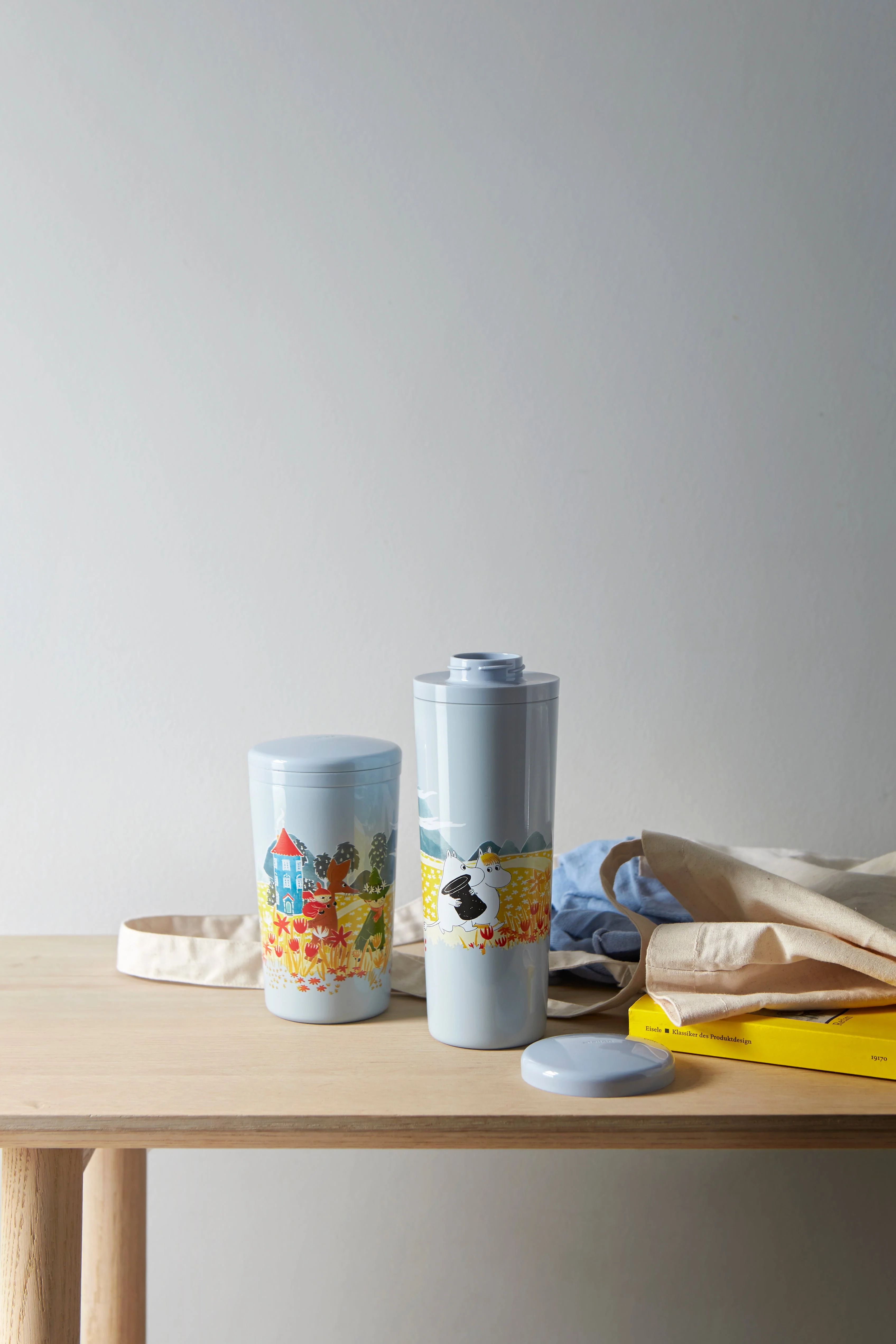 Kubek termiczny Carrie 0,5l Muminki Sky - Stelton - Image 2