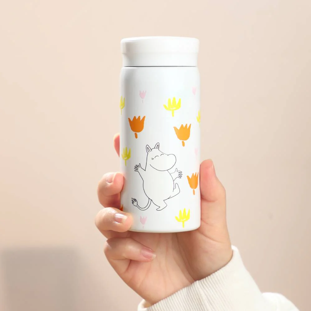 Kubek termiczny dla dzieci Muminek i kwiaty 200ml Vipo - Image 4