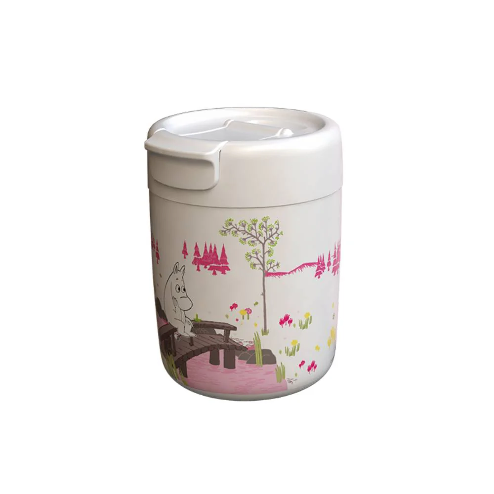 Kubek termiczny dla dzieci Muminki 320ml (różowy) Vipo - Image 3