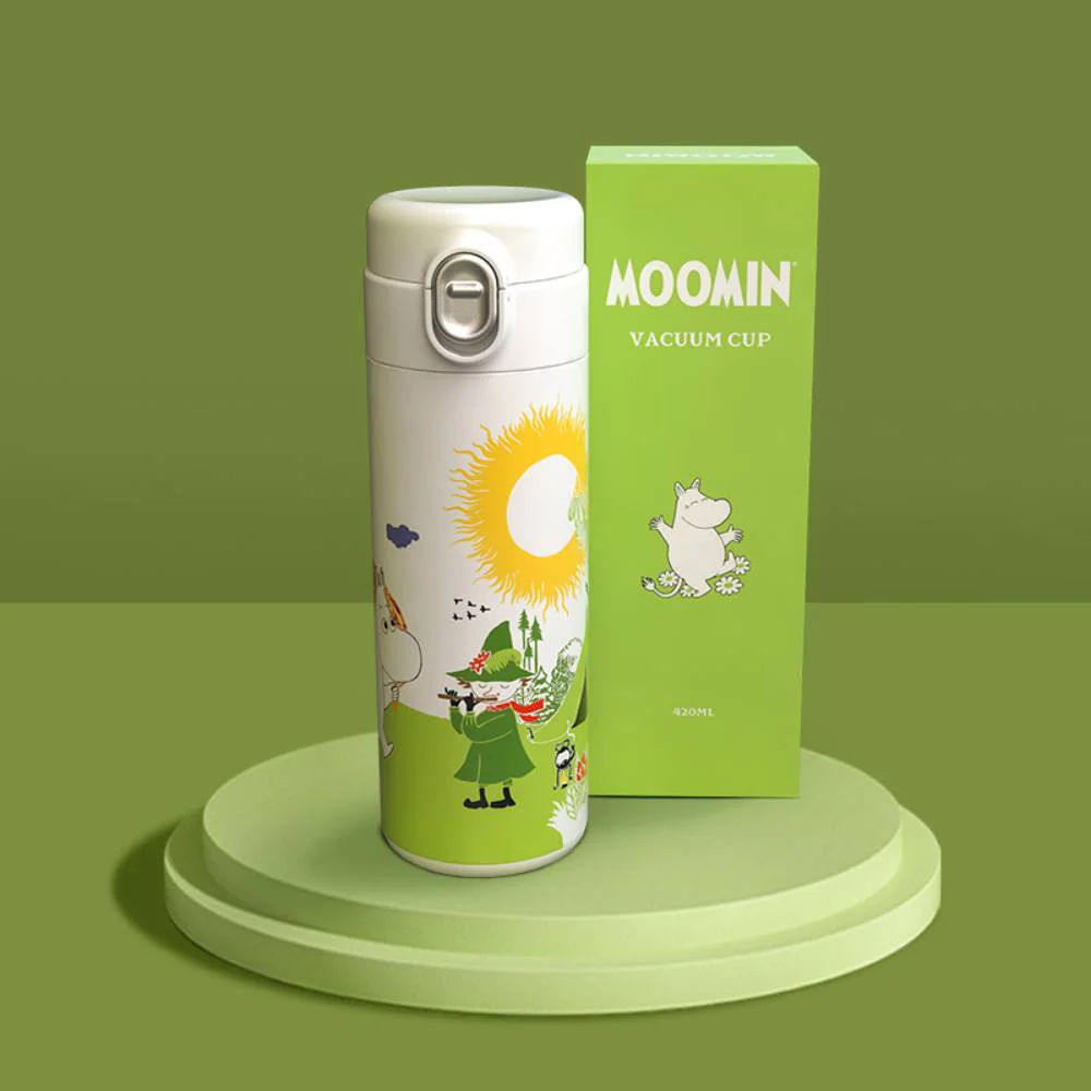 Kubek termiczny Muminki 420ml (zielony) Vipo - Image 2