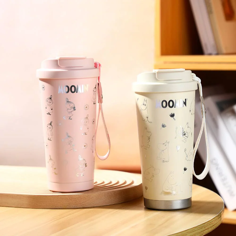 Kubek termiczny Take away Muminek 580ml (ecru) Vipo - Image 4