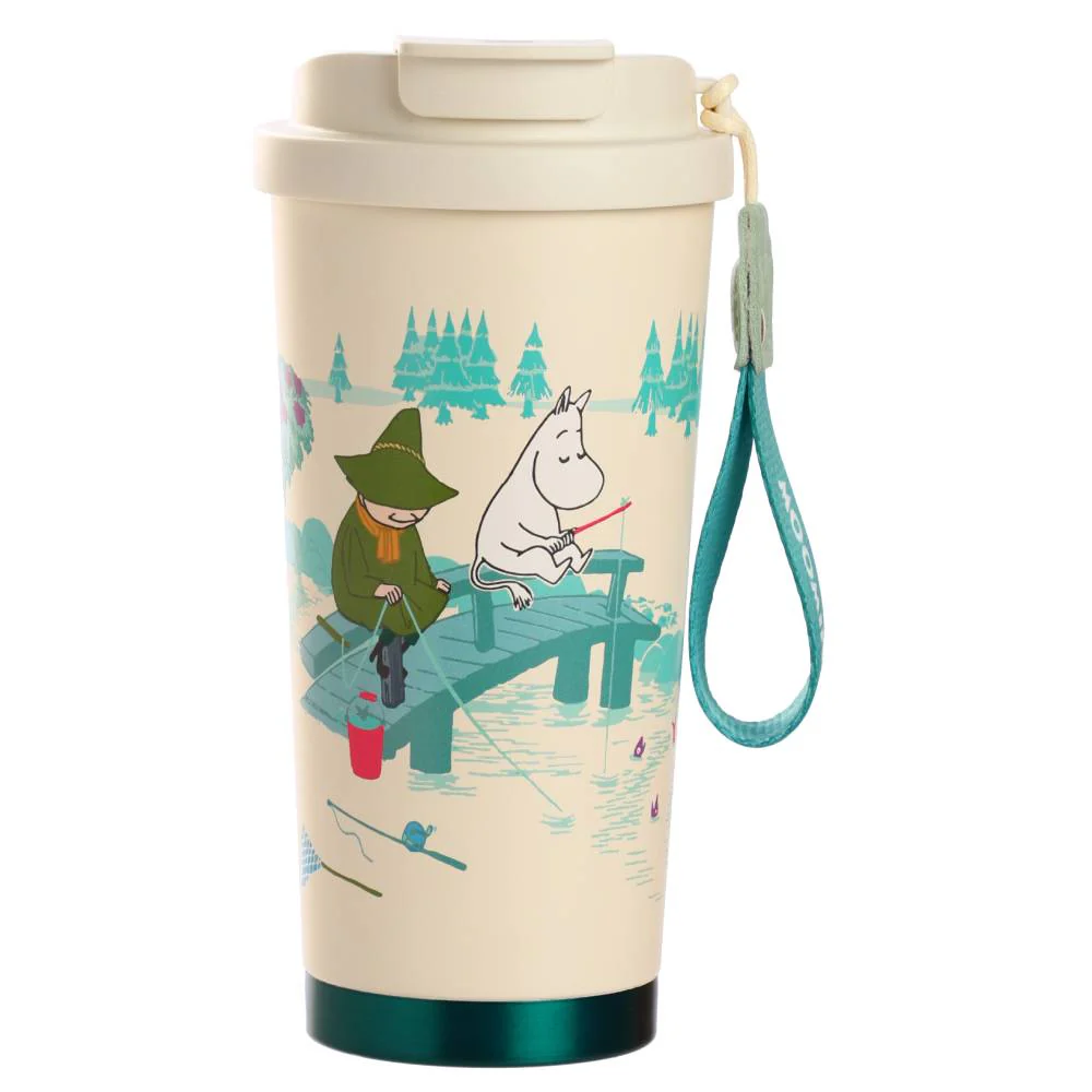 Kubek termiczny Take away Muminki na rybach 580ml Vipo - Image 6