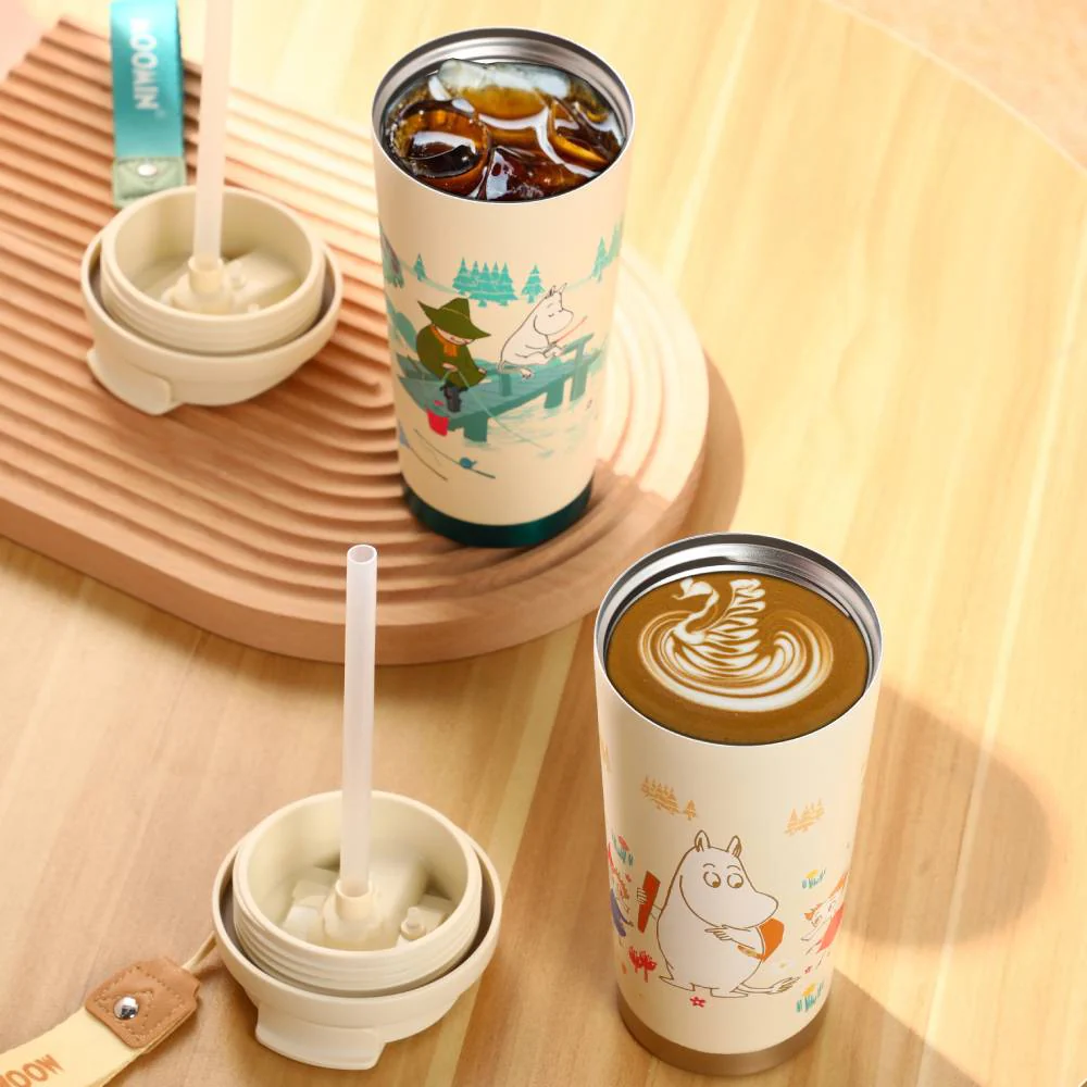 Kubek termiczny Take away Muminki na rybach 580ml Vipo - Image 9