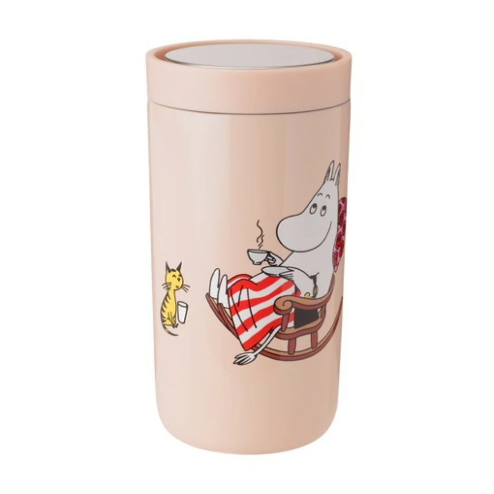 Kubek termiczny To-Go Click Mama Muminka i kotek 200ml Stelton - Image 2