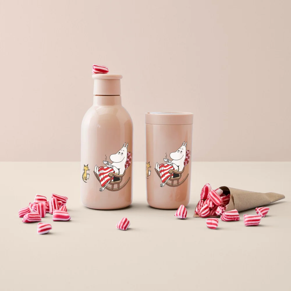 Kubek termiczny To-Go Click Mama Muminka i kotek 200ml Stelton - Image 3