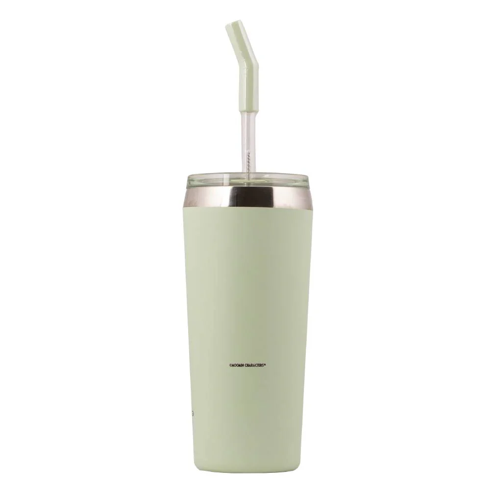 Kubek termiczny z rurką 0,6l Muminki (zielony) - SIGG - Image 3