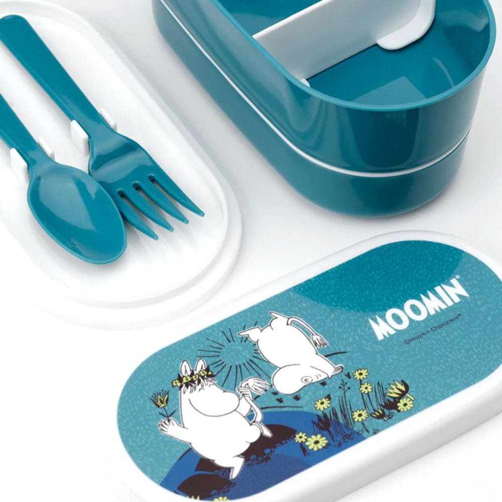 Lunchbox Bento z łyżką i widelcem Moomin Puckator - Image 3