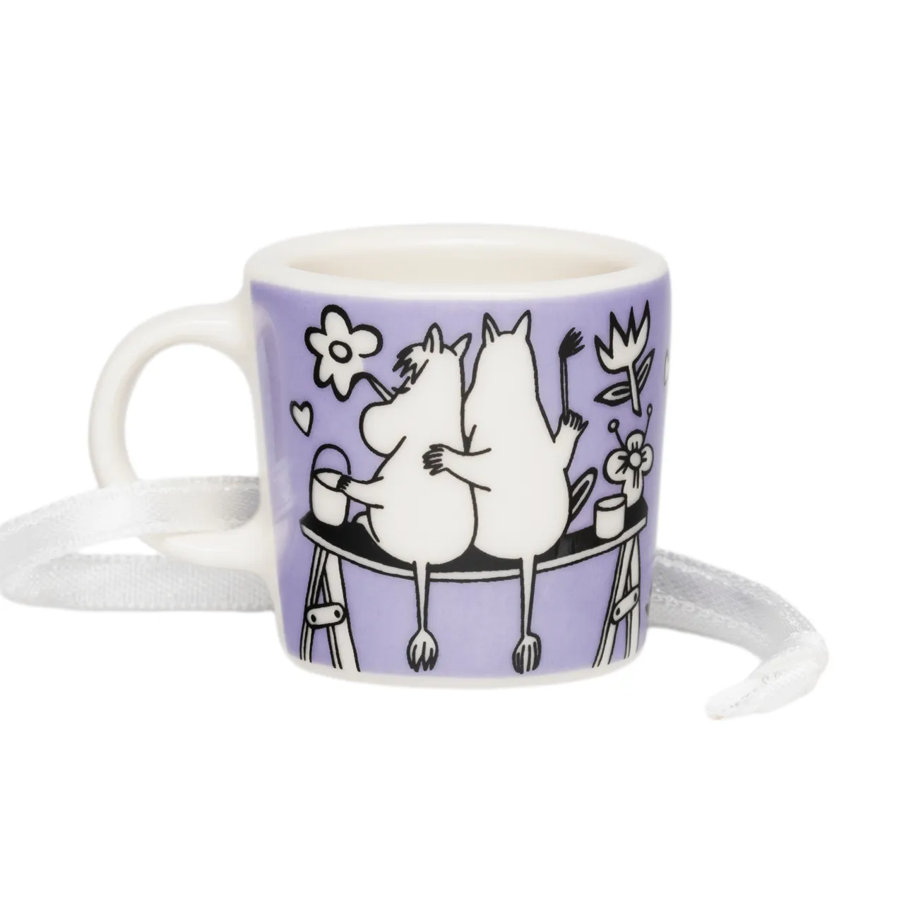 Mini kubek Love (fioletowy) 12ml - Moomin Arabia - Image 2