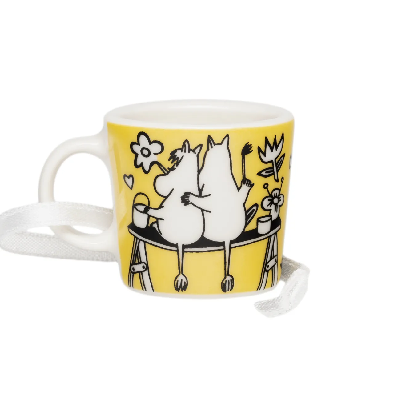 Mini kubek Love (żółty) 12ml - Moomin Arabia - Image 2