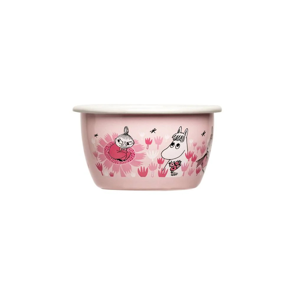Miska emaliowana 300ml Migotka, Mała Mi (różowy) Muurla - Image 4