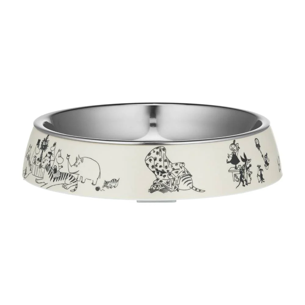Miseczka dla kota Moomin for Pets 80-lecie (beż) Muurla - Image 3