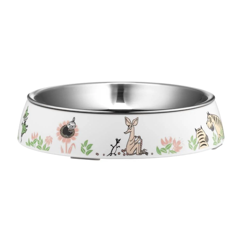 Miseczka dla kota Moomin for Pets 80-lecie (biała) Muurla - Image 2