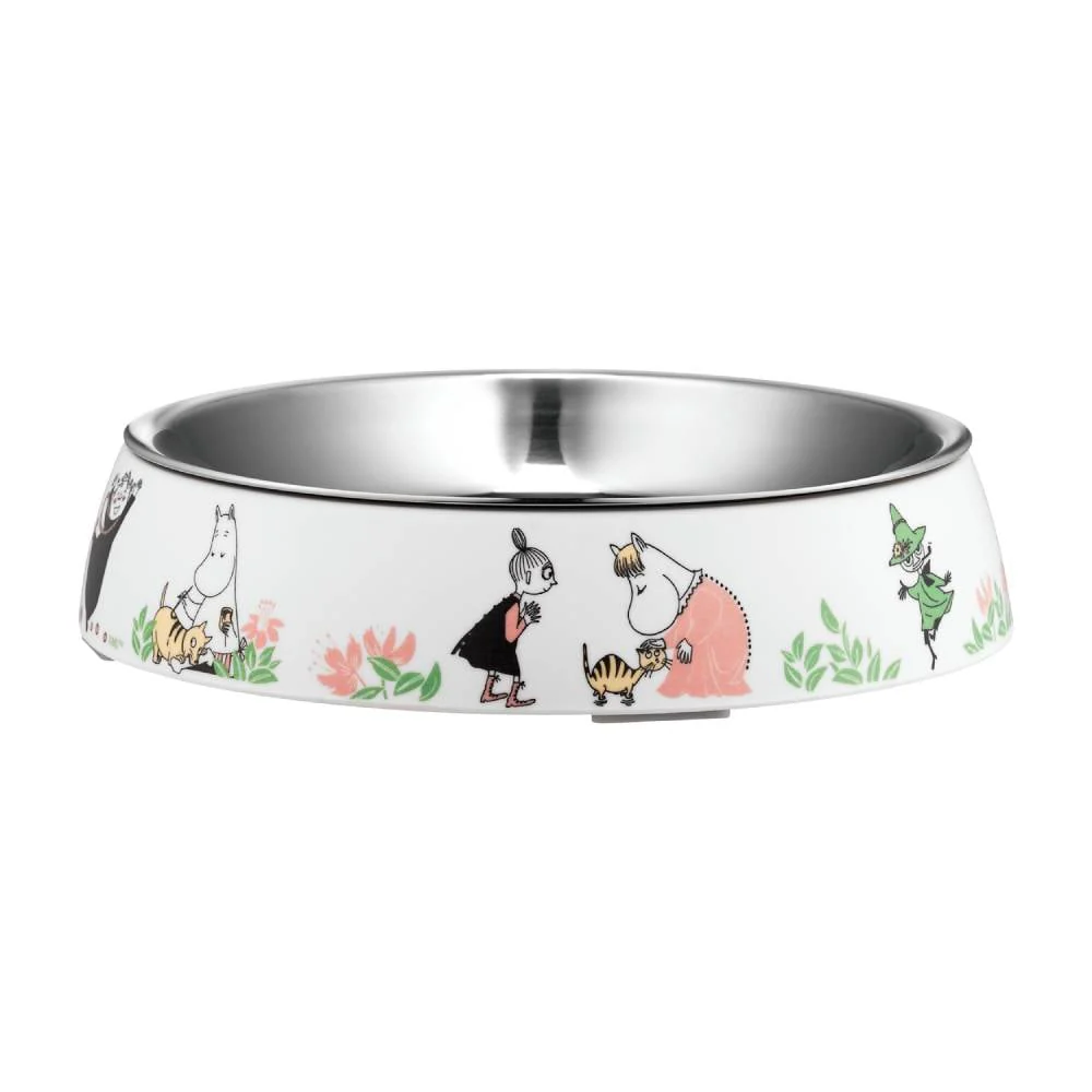 Miseczka dla kota Moomin for Pets 80-lecie (biała) Muurla - Image 3