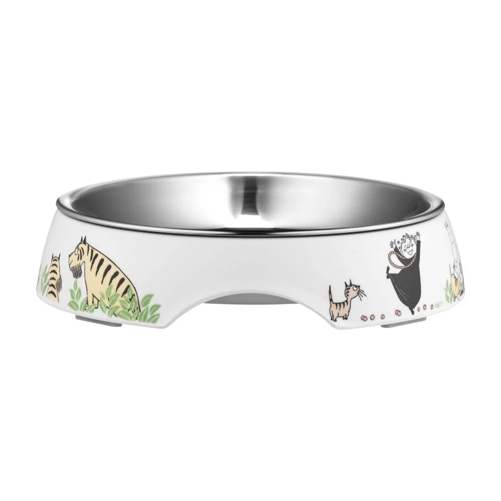 Miseczka dla kota Moomin for Pets 80-lecie (biała) Muurla - Image 4