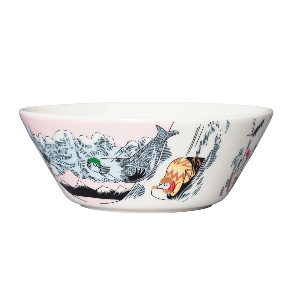 Miseczka porcelanowa Muminki Sliding 2023 Moomin Arabia - Image 2