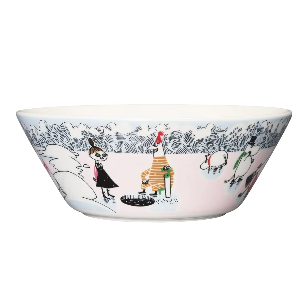 Miseczka porcelanowa Muminki Winter Wonders 2022 Arabia Finland - Image 2