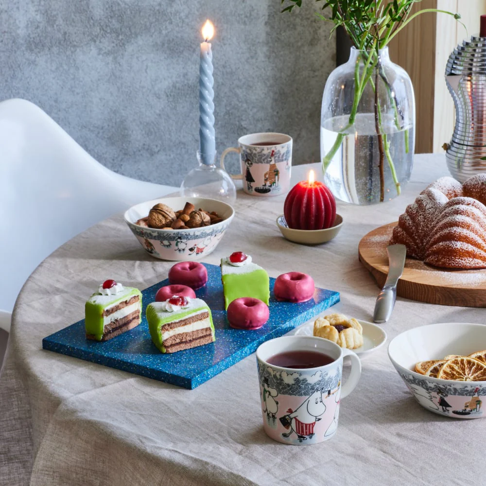 Miseczka porcelanowa Muminki Winter Wonders 2022 Arabia Finland - Image 3
