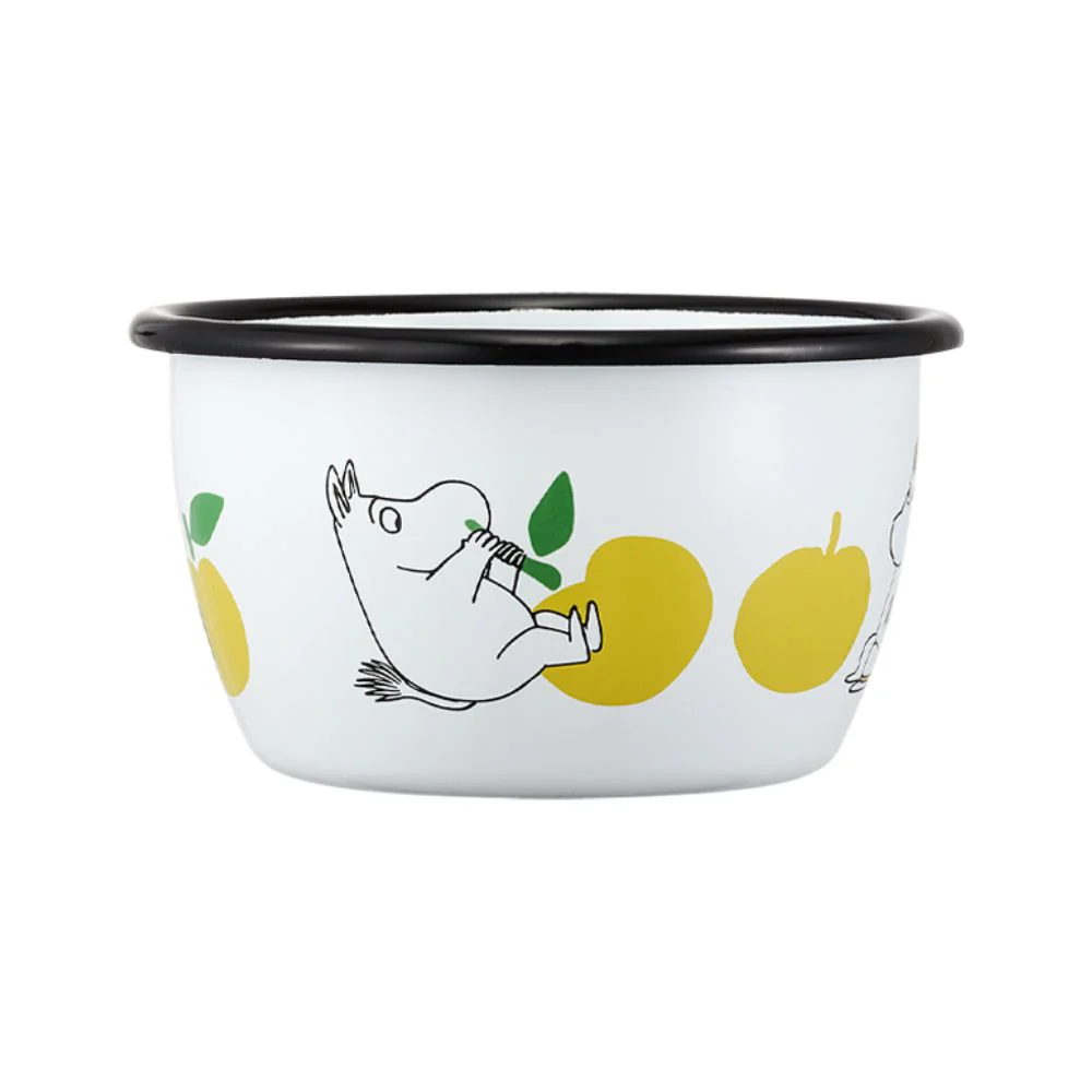 Miska emaliowana 300ml Muminek Jabłka Muurla - Image 2