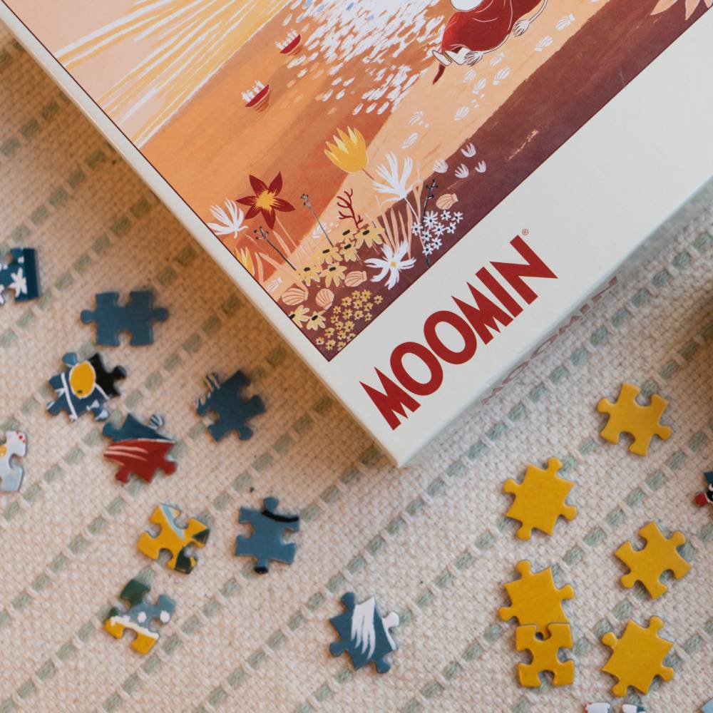 Puzzle Muminki 1000 el. Na plaży Barbo Toys - Image 5