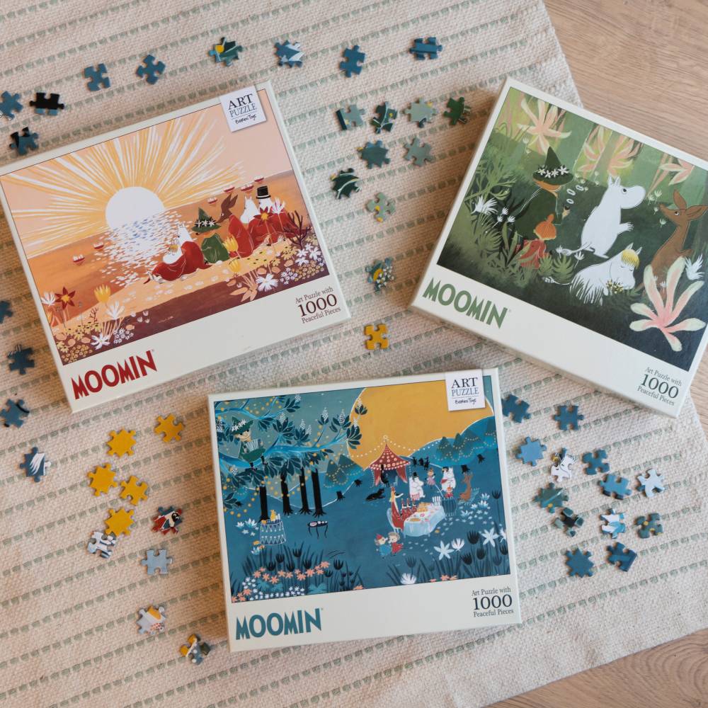 Puzzle Muminki 1000 el. W zielonym lesie Barbo Toys - Image 5