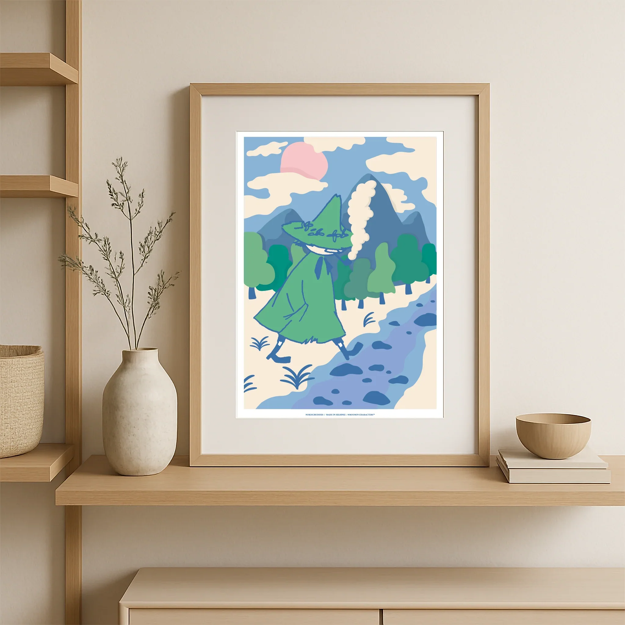 Plakat 50x70 Włóczykij NordicBuddies - Image 3