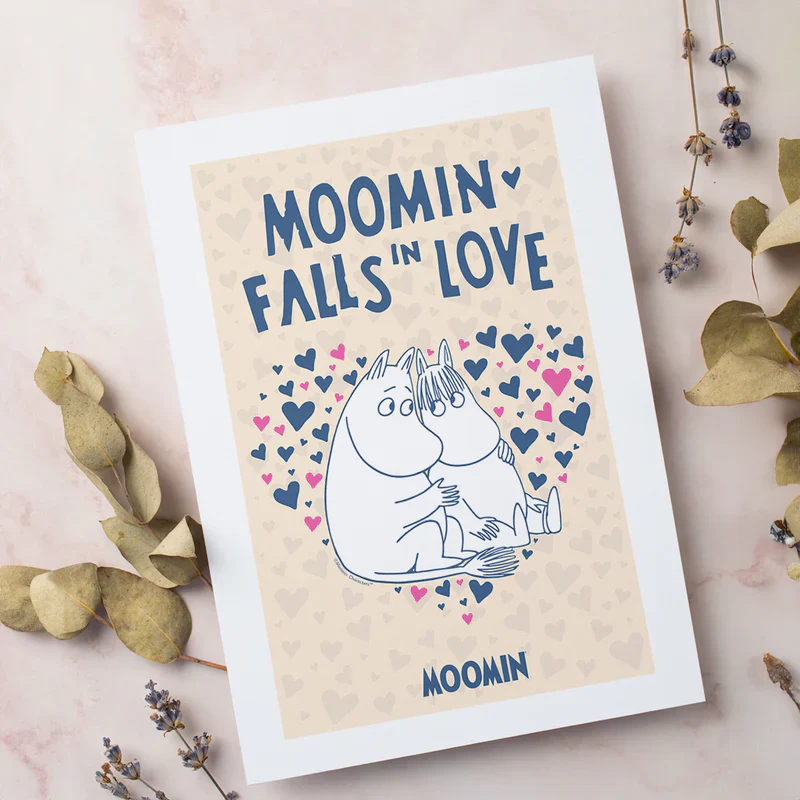 Plakat A3 Muminek i Migotka - The Official Moomin Shop - Image 2
