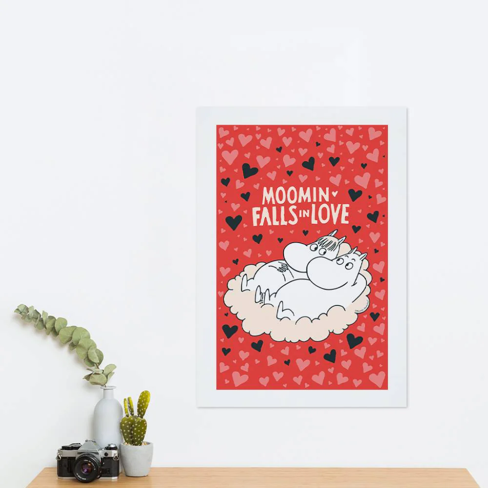 Plakat A3 Muminki na chmurce Love - The Official Moomin Shop - Image 5