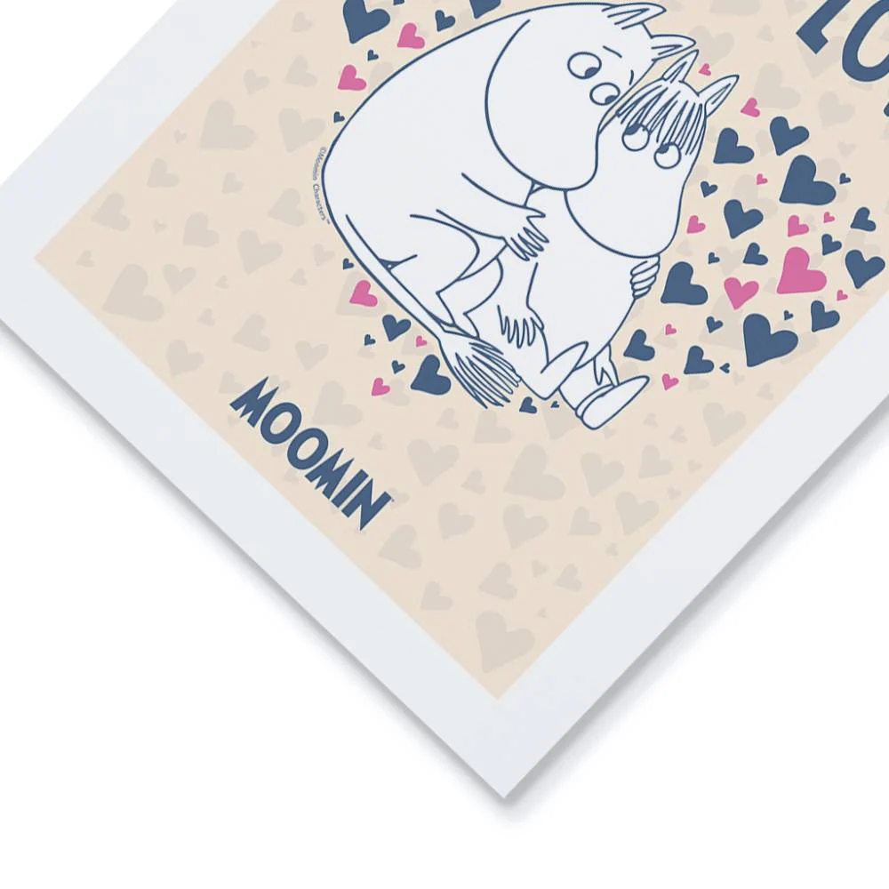 Plakat A4 Muminek i Migotka - The Official Moomin Shop - Image 2