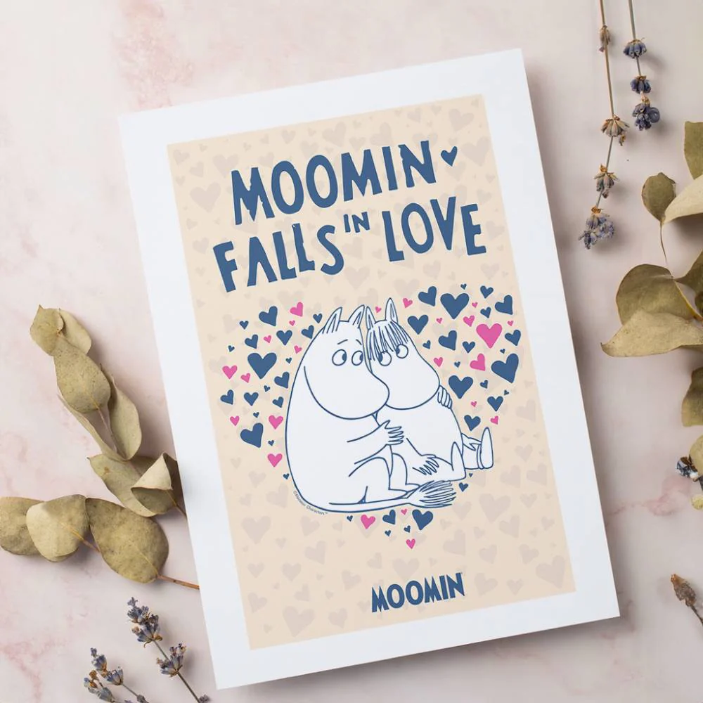 Plakat A4 Muminek i Migotka - The Official Moomin Shop - Image 4