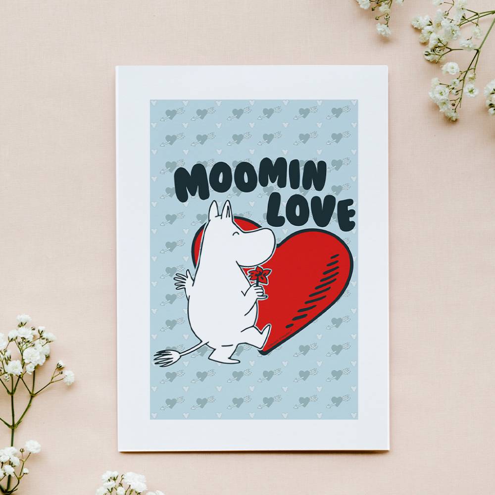 Plakat A4 Muminek Tańczący Love - The Official Moomin Shop - Image 7