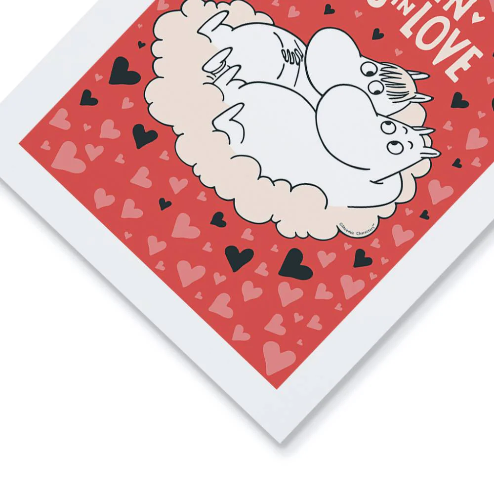 Plakat A4 Muminki na chmurce Love - The Official Moomin Shop... - Image 2