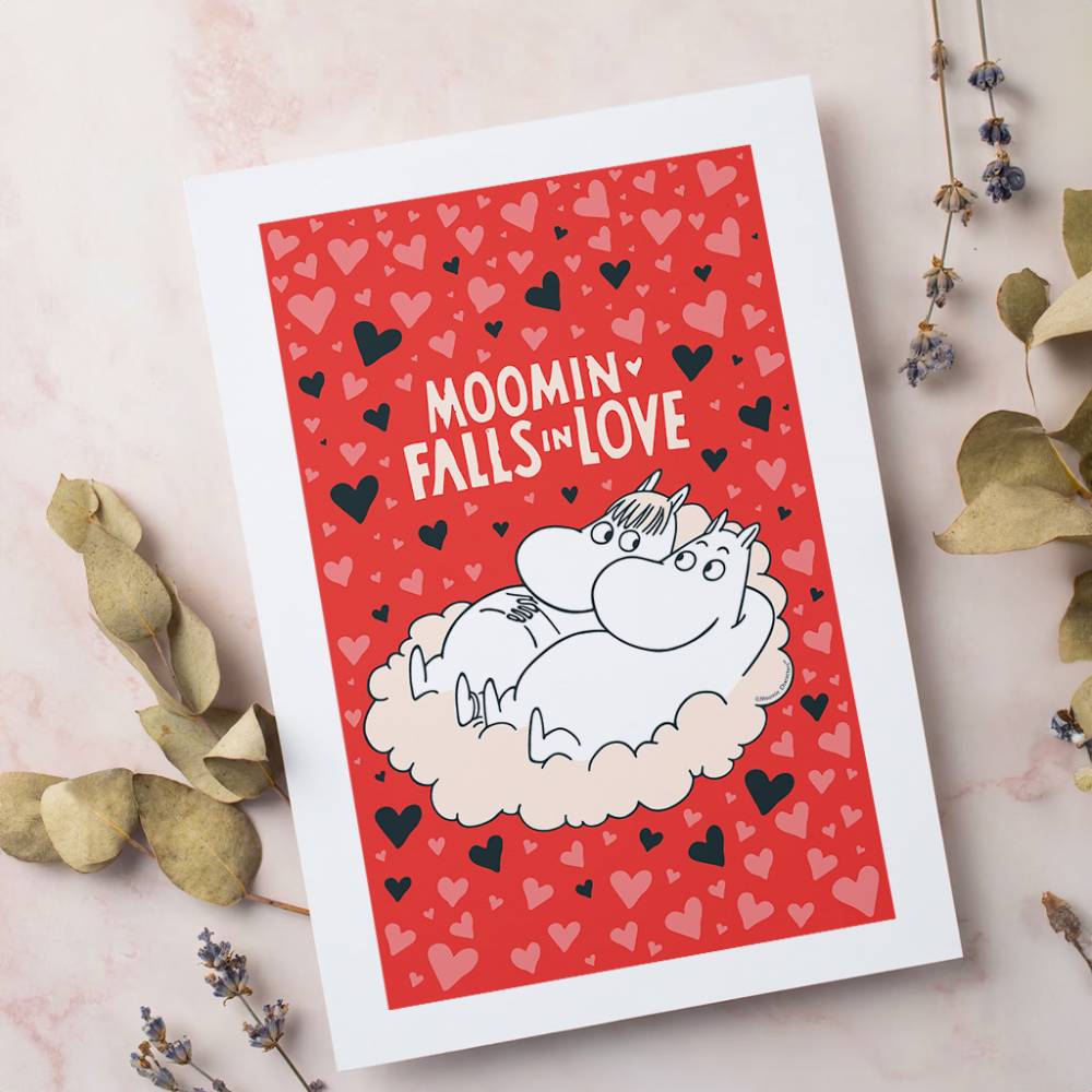 Plakat A4 Muminki na chmurce Love - The Official Moomin Shop... - Image 5