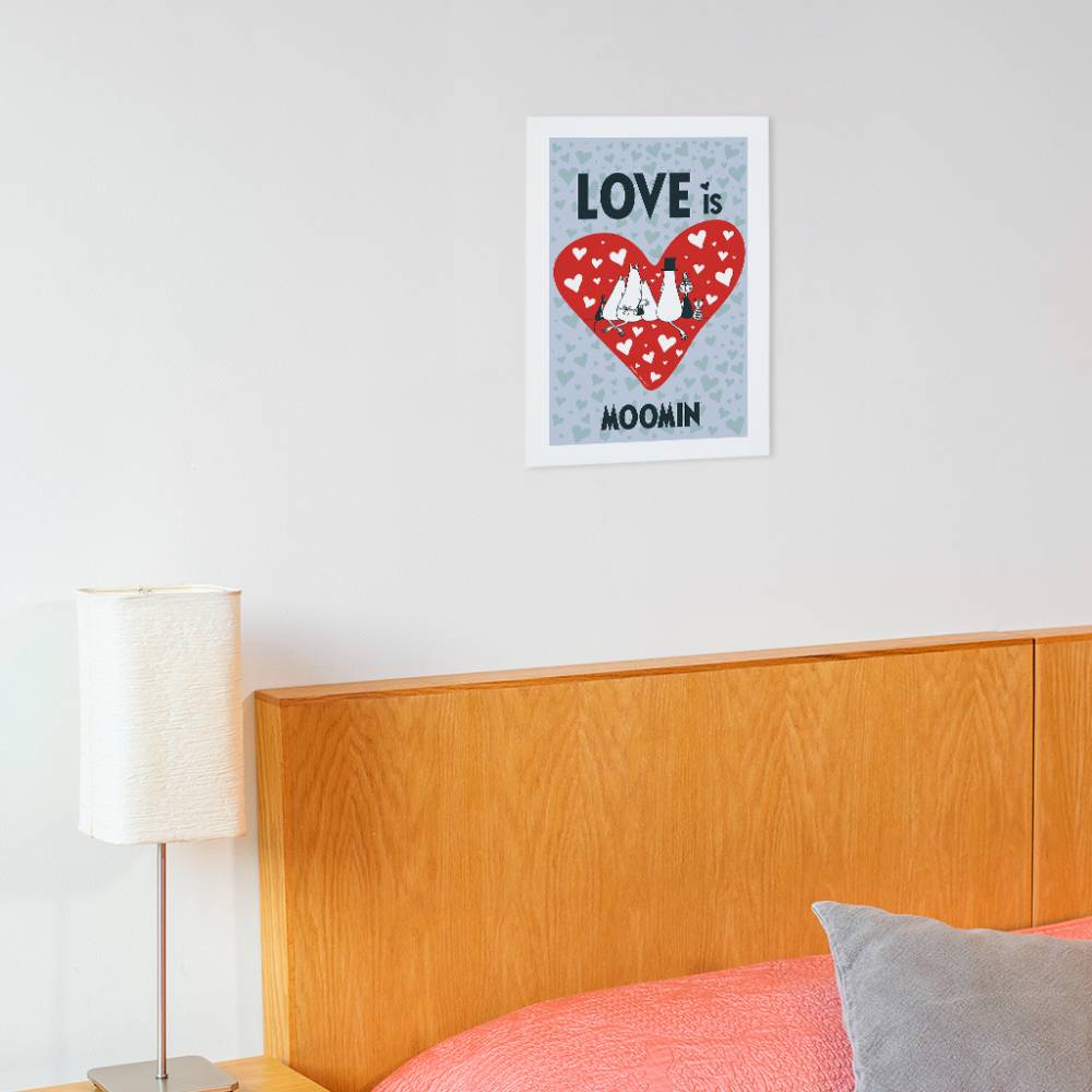 Plakat A4 Rodzina Muminków Love - The Official Moomin Shop - Image 5