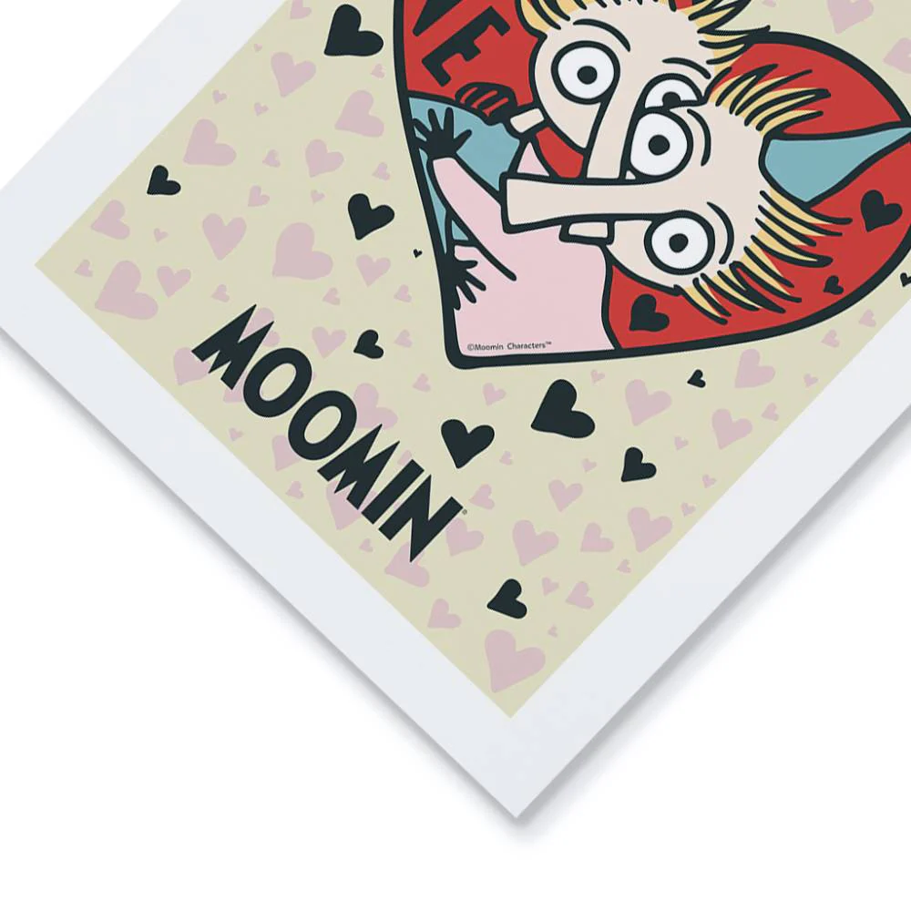 Plakat A4 Topik i Topcia Love - The Official Moomin Shop - Image 2