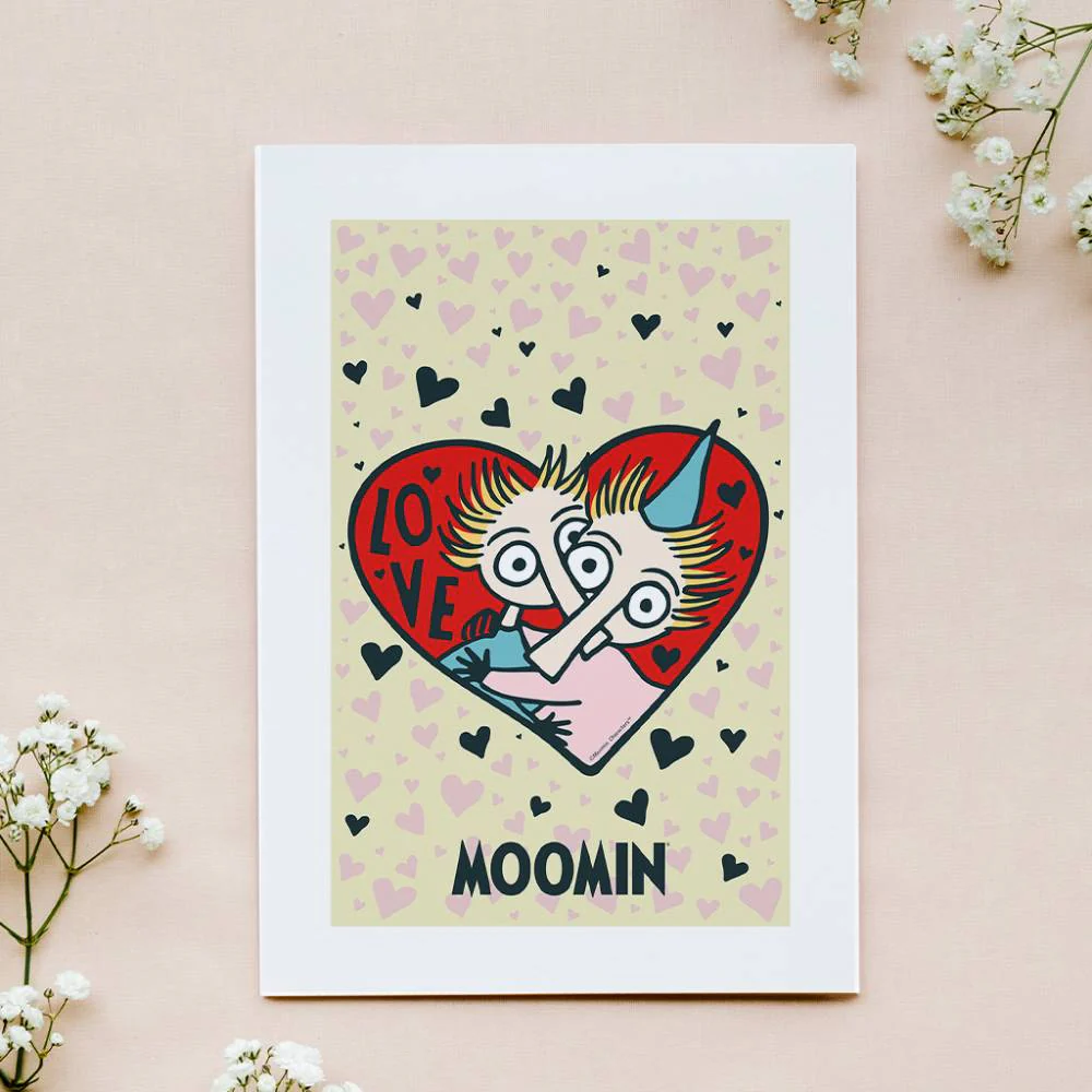 Plakat A4 Topik i Topcia Love - The Official Moomin Shop - Image 7