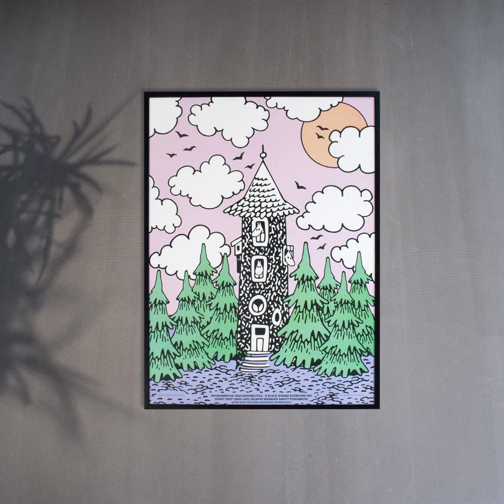 Plakat Dolina Muminków 30x40cm - Nordicbuddies - Image 5