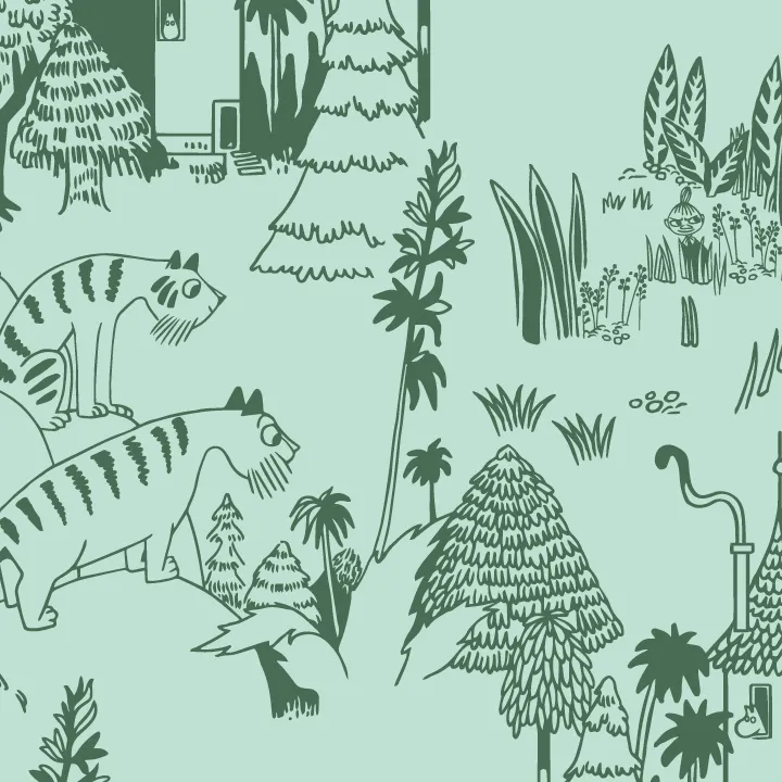 Narzuta 260x260cm Muminki Garden Party Moomin Arabia - Image 2