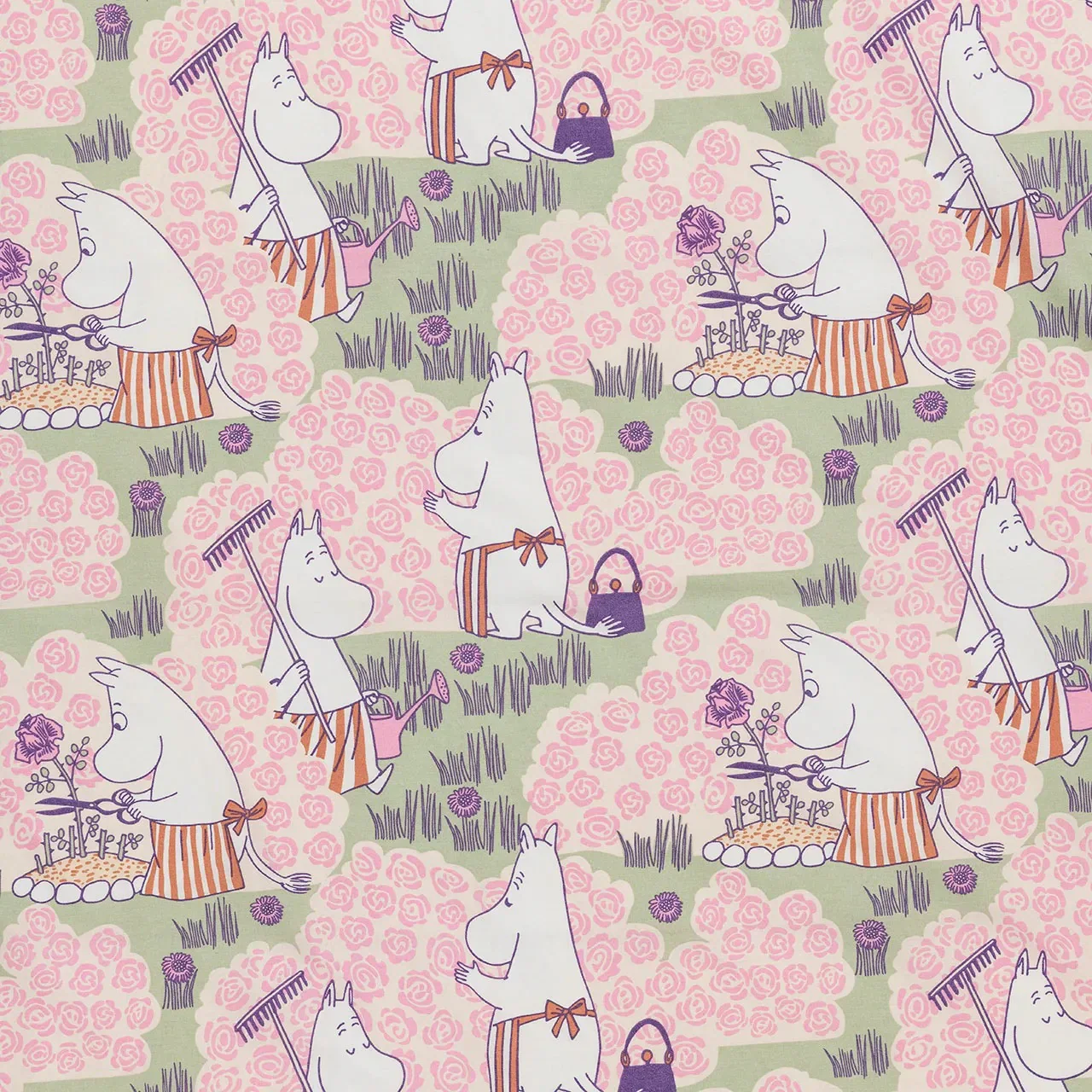 Pościel Muminki - Rose Garden GOTS 140x200/50x70cm - Moomin Arabia - Image 3