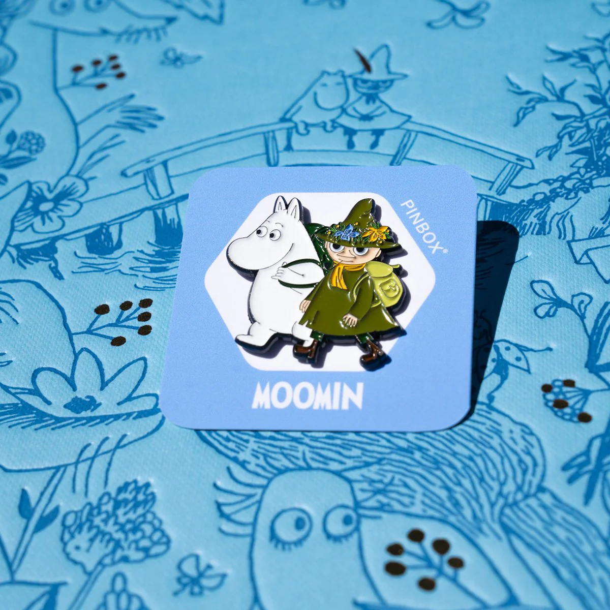 Przypinka Pin Włóczykij i Muminek w podróży (metal) Muminki - Image 2