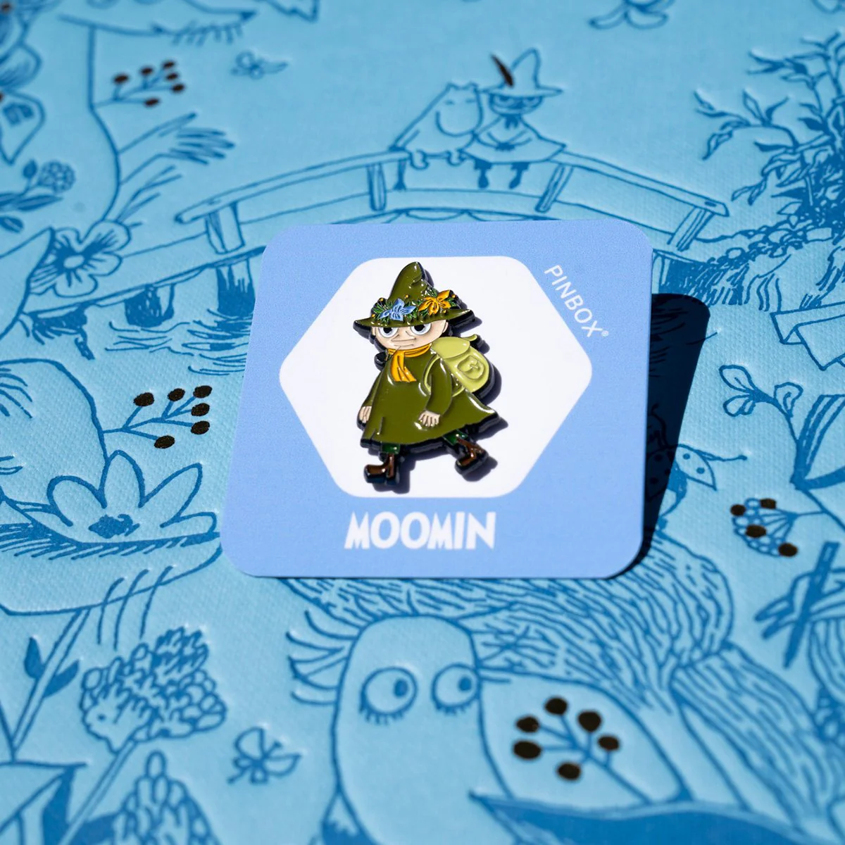 Przypinka Pin Włóczykij podróżnik (metal) Muminki - Image 2